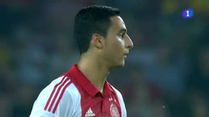Champions League - El Ghazi recorta distancias para el Ajax (2-1)