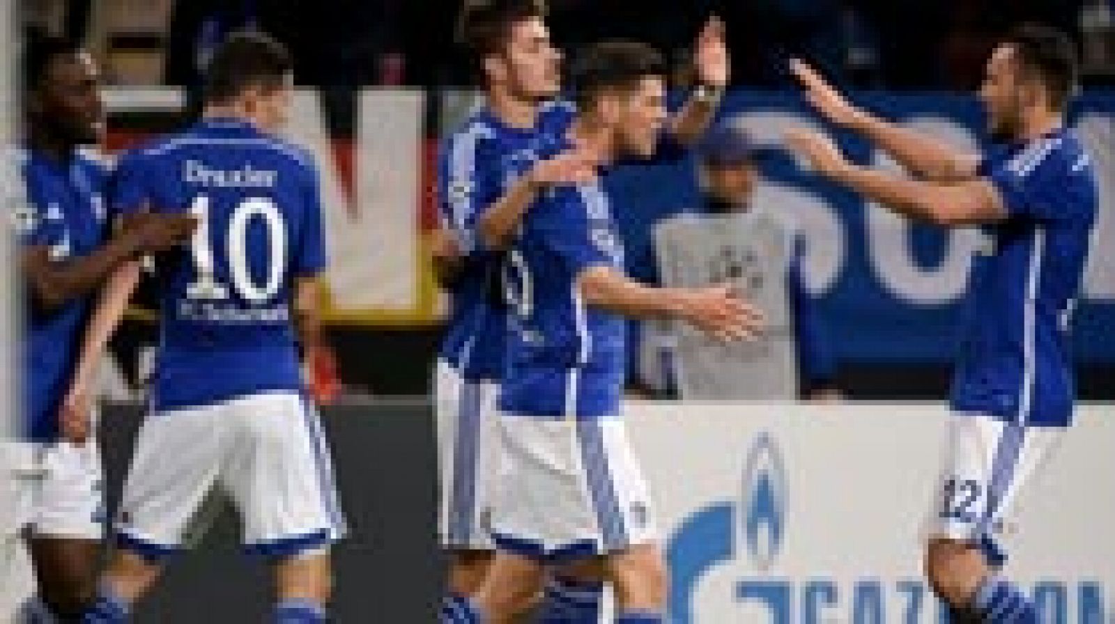 Sin programa: Schalke 4 - Sporting de Portugal 3 | RTVE Play