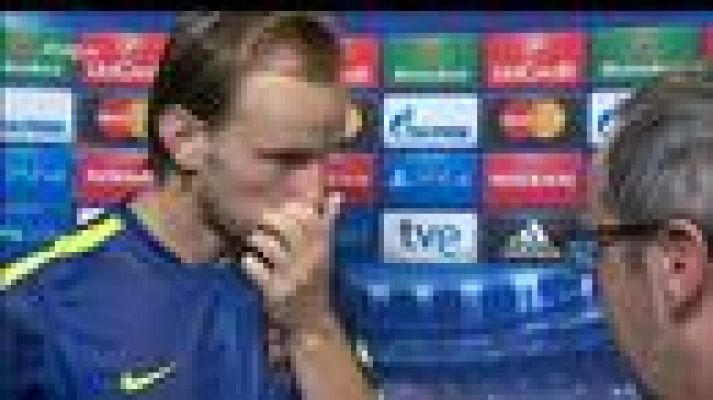 Champions League - Rakitic: "Hemos hecho un trabajo muy importante"