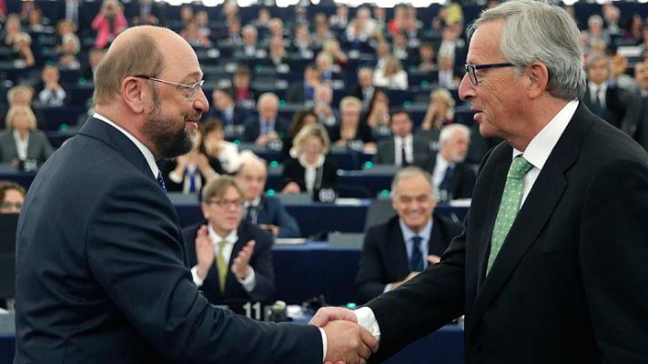 Informativo 24h - Juncker obtiene el apoyo de la Eurocámara a su Comisión
