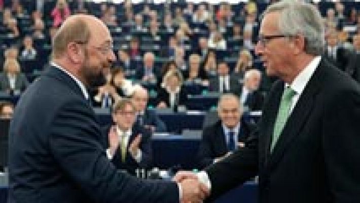 Informativo 24h - Juncker obtiene el apoyo de la Eurocámara a su Comisión