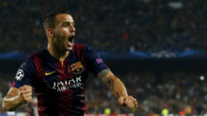 Champions League - La multicámara de los goles del Barcelona
