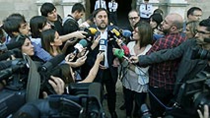 Telediario 1 - Junqueras apoyará la consulta alternativa de Mas