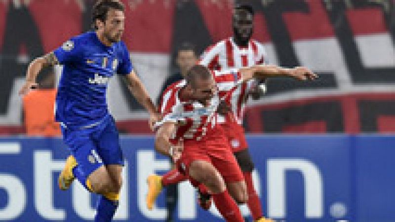 La Juventus ha caído en Atenas ante Olympiacos por 1-0 con un solitario tanto de Kasami.