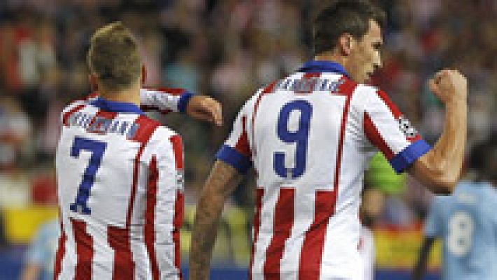 El Atlético golea al Malmö en una gran segunda parte