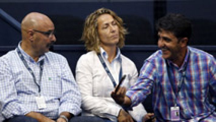 Telediario 1 - Gala León: "Ningún tenista me pidió que dimitiera"