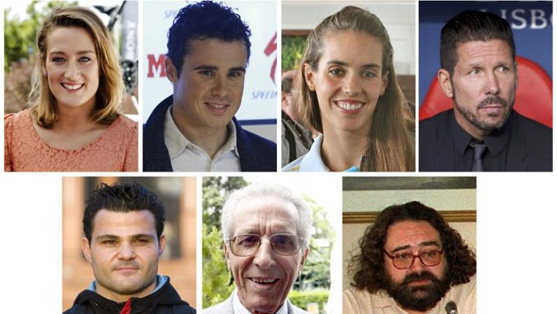 Simeone, Mireia Belmonte y Gómez Noya, los mejores de 2013