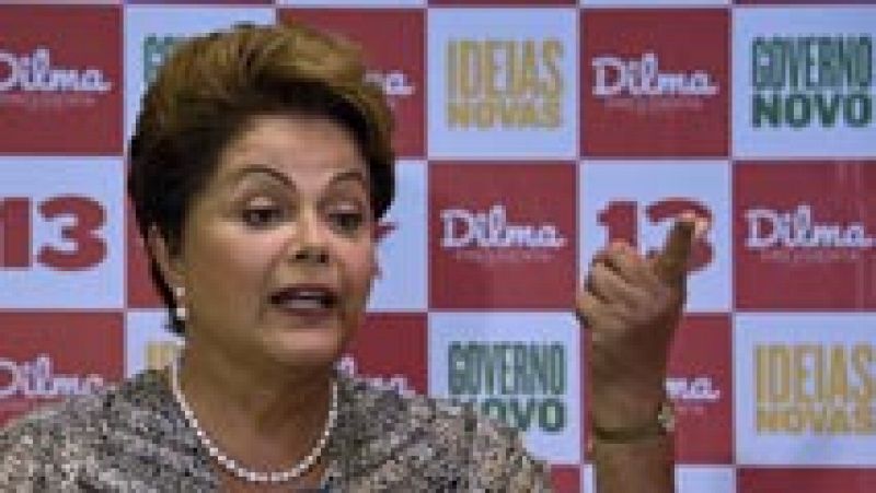 Los sondeos ponen en cabeza a Rousseff a dos días de las presidenciales de Brasil
