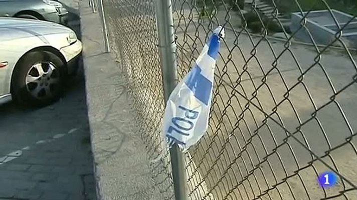 Telediario 1 - Un hombre dispara a su pareja en Madrid