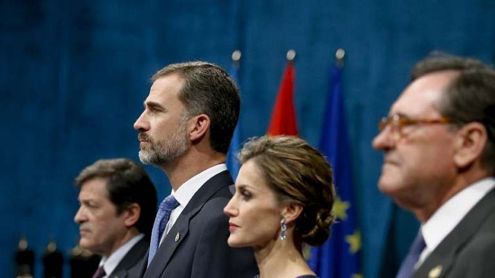 Premios Princesa de Asturias - El rey llama a una España "alejada de la división"