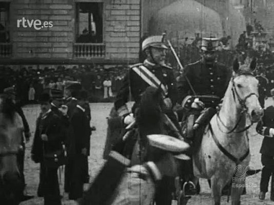 ALFONSO XIII EN BARCELONA