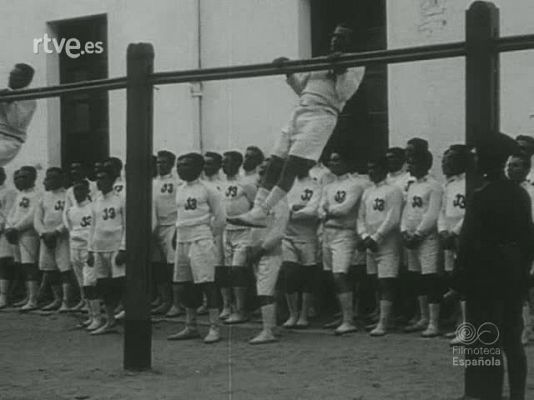 Archivo Real (Alfonso XIII) - EQUIPO DE GIMNASIA, INFANTERIA MALLORCA N 13