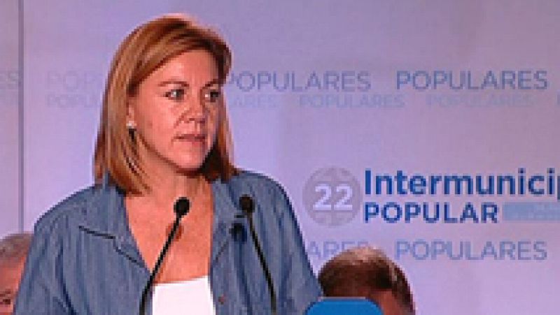 Cospedal dice que el PP trabaja para que los casos de corrupción no se repitan