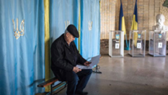 Jornada de reflexión en Ucrania antes de las elecciones