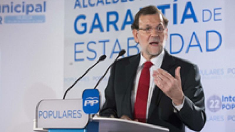 Rajoy: "El sistema financiero español está estupendamente"