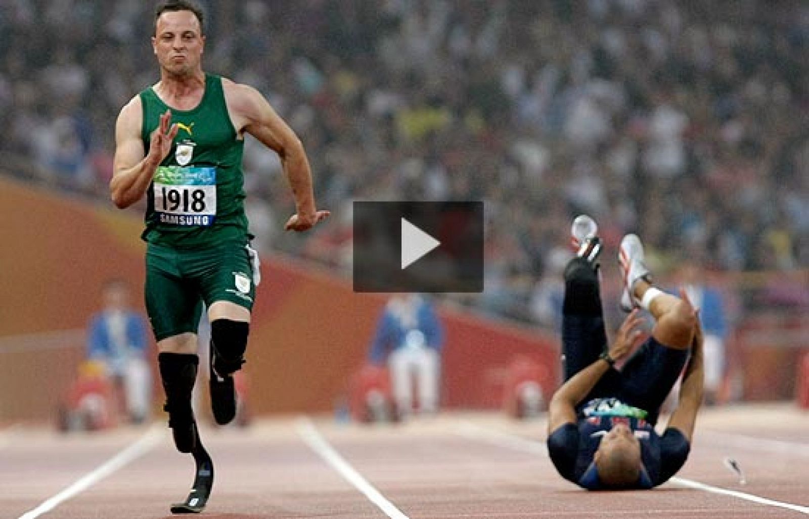 Oscar Pistorius, oro en los 100