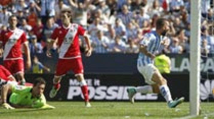 Málaga 4 - Rayo 0