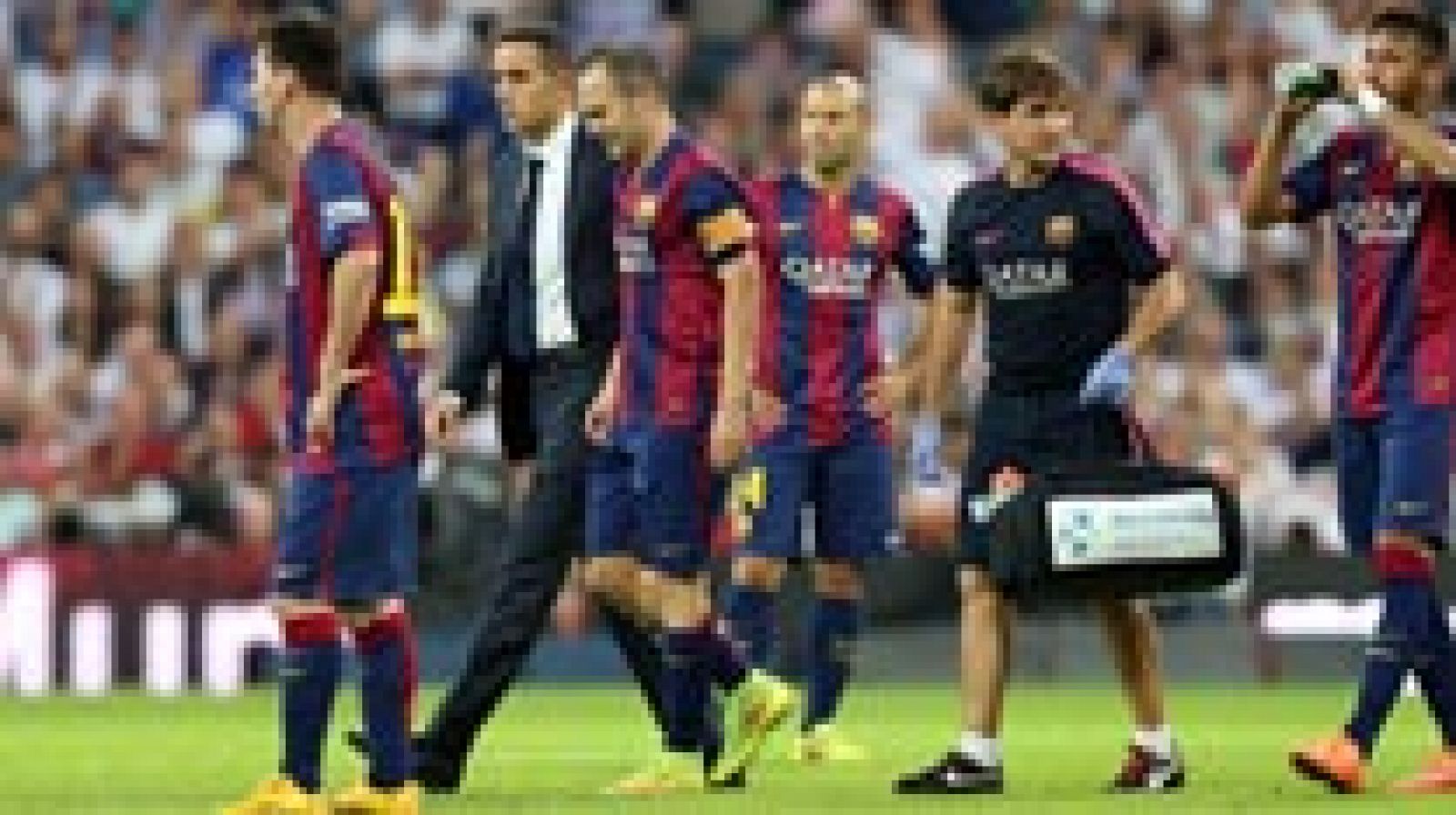 Telediario 1: Andrés Iniesta sufre una lesión en el sóleo de la pierna derecha | RTVE Play