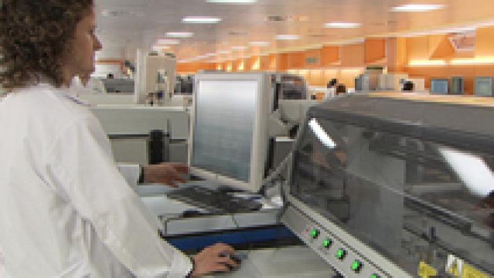 Telediario 1 - Smufin: nuevo método para detectar alteraciones genéticas