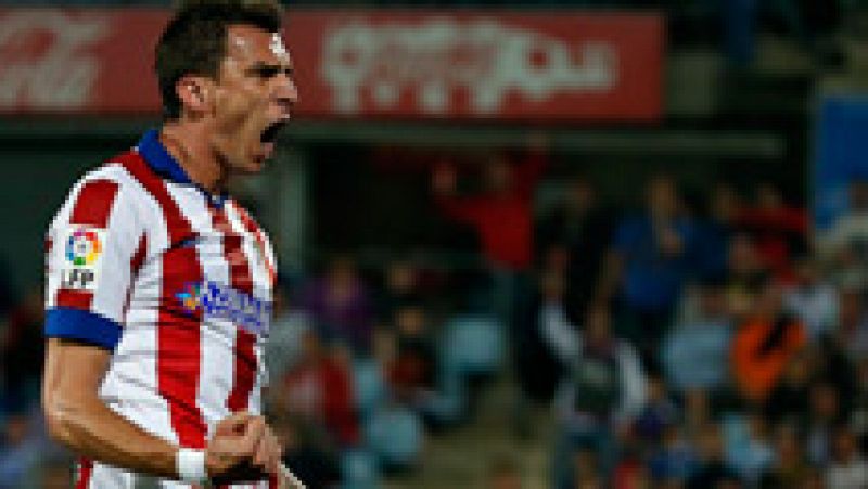 El Atlético de Madrid se llevó los tres puntos del Coliseum Alfonso Pérez al derrotar al Getafe en un rudo partido gracias a un gol de croata Mario Mandzukic.