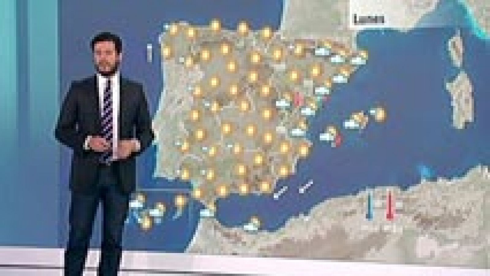 El tiempo: Sol y calor antes de la llegada de una borrasca el martes | RTVE Play