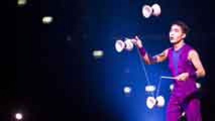 Telediario 1 - Quidam, un montaje espectacular de El Circo del Sol