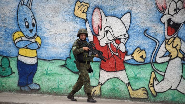 Telediario 1 - La bolsa brasileña cae cerca de un 6%