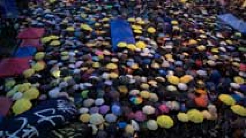 Se cumple un mes de las manifestaciones de Hong Kong 
