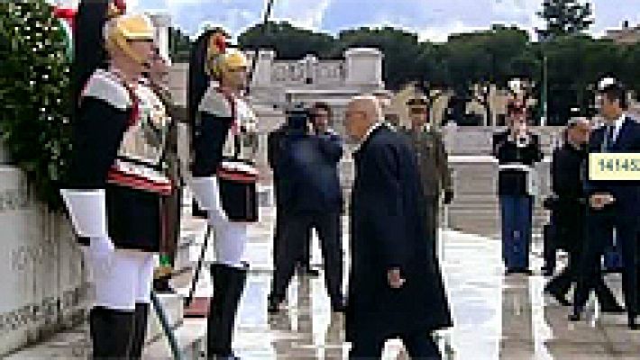 Telediario 1 - El presidente de Italia declara sobre la presunta negociación el Estado y la mafia