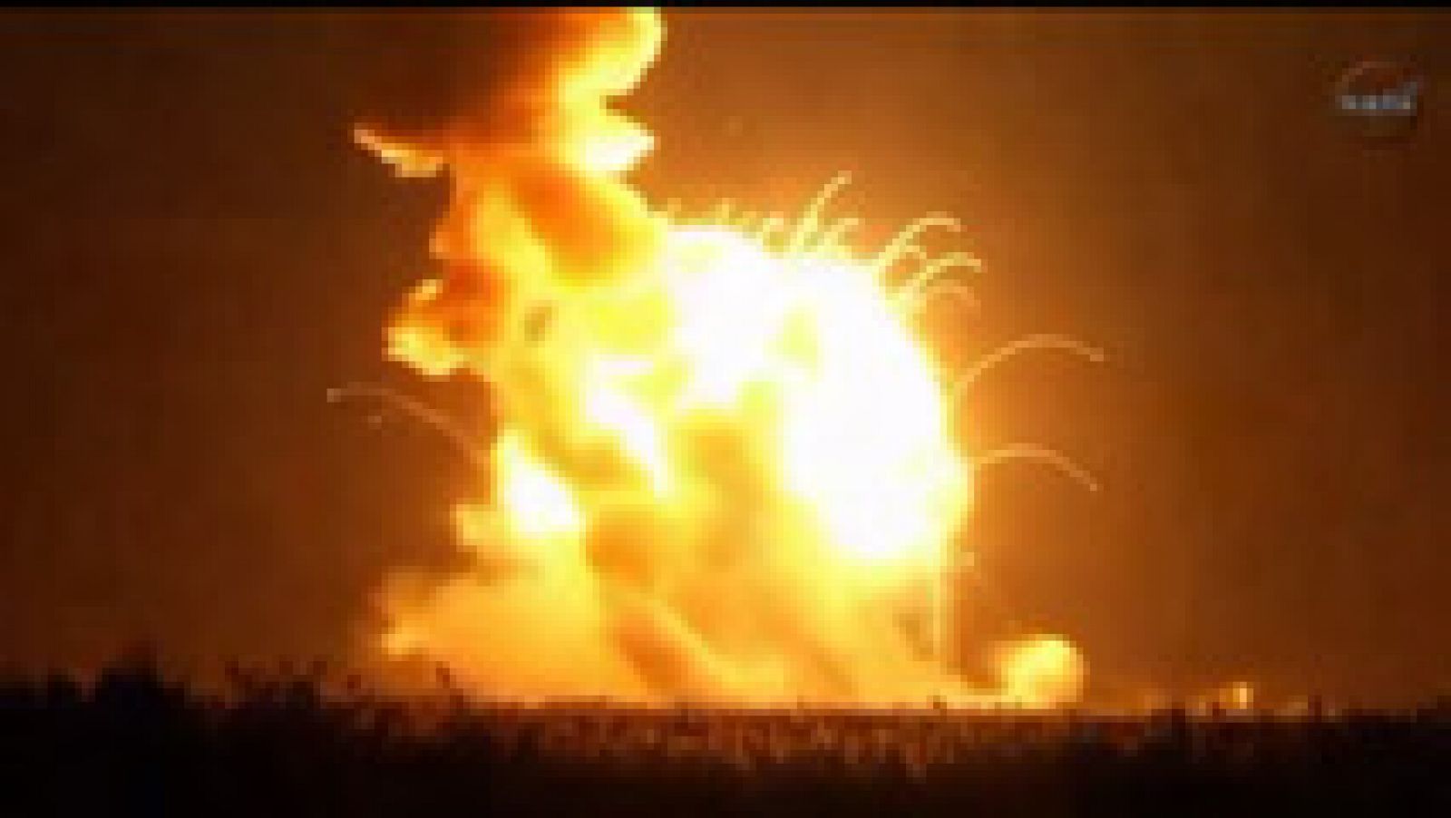 La noche en 24h: Explota un cohete con carga para la Estación Espacial Internacional | RTVE Play