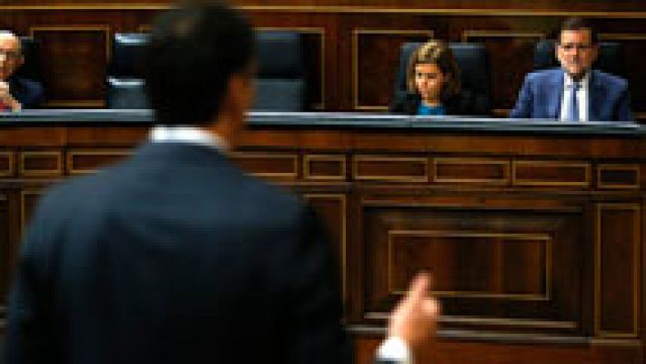 Telediario 1 - No habrá pacto entre PP y PSOE contra la corrupción
