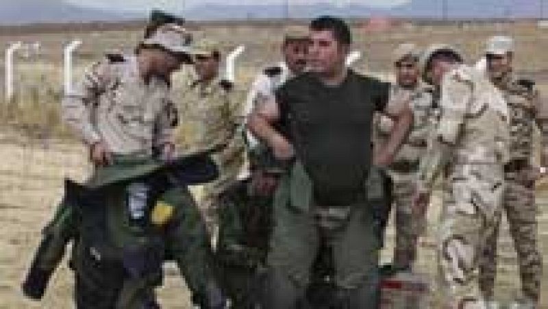 Los peshmergas iraquíes se unen a la defensa de la ciudad de Kobani frente al 'Estado Islámico'