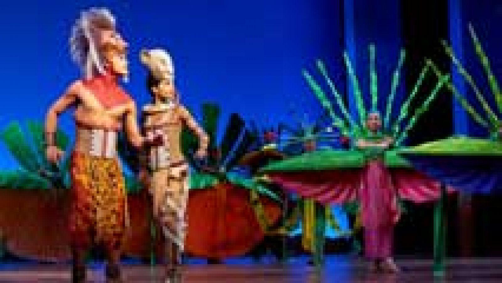 El musical "El rey león" cumple tres años en la Gran Via madrileña