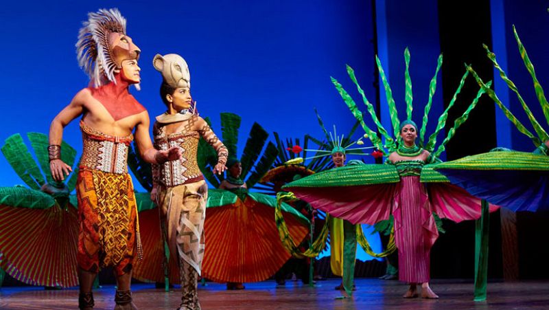 El musical "El rey león" cumple tres años en la Gran Via madrileña