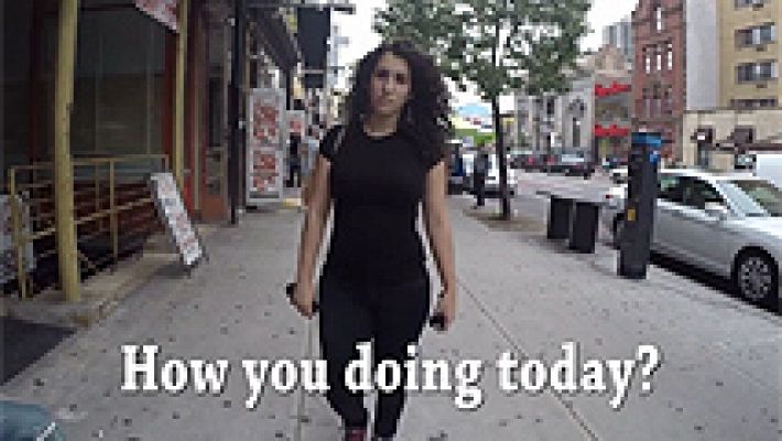 Telediario 1 - Diez horas de acoso paseando por Nueva York