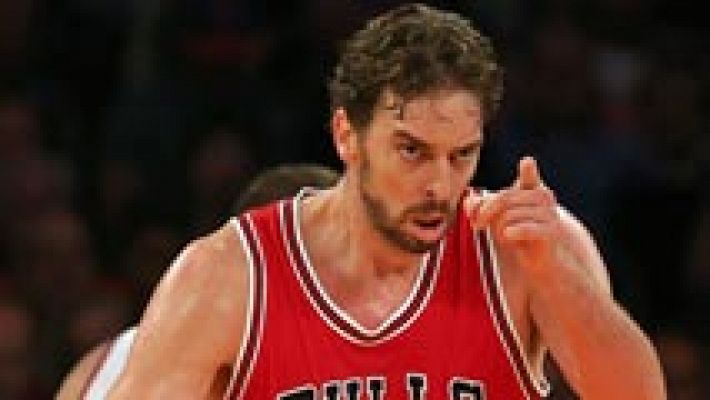 Telediario 1 - Pau Gasol está con "ilusión en la nueva etapa" tras debutar con los Bulls