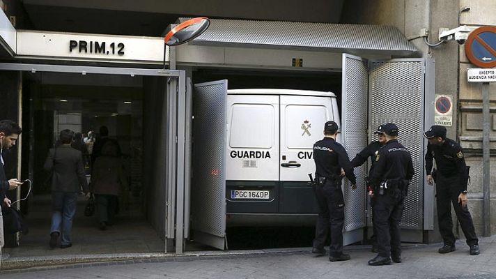 Telediario 1 - Prisión sin fianza para el presidente de la Diputación de Le