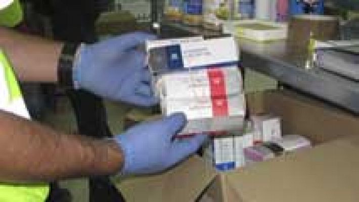 Operación contra el comercio ilícito de medicamentos