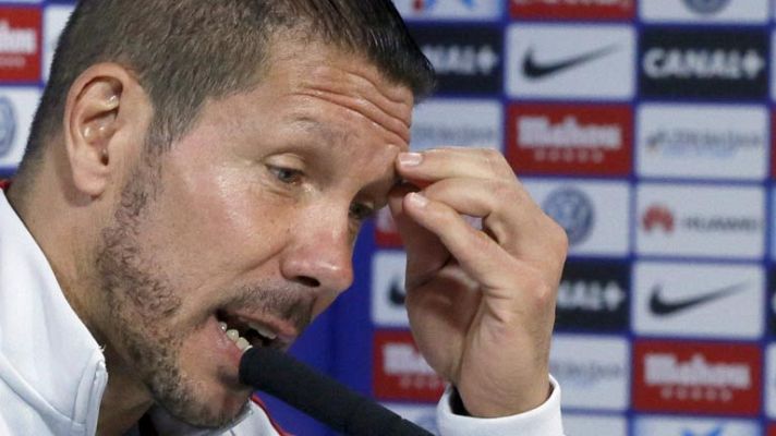 Telediario 1 - Simeone: "Todavía no estamos en el nivel que podemos estar"