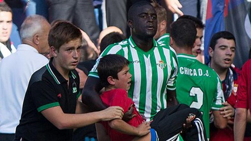 El regreso de N'Diaye a El Sadar como un héroe