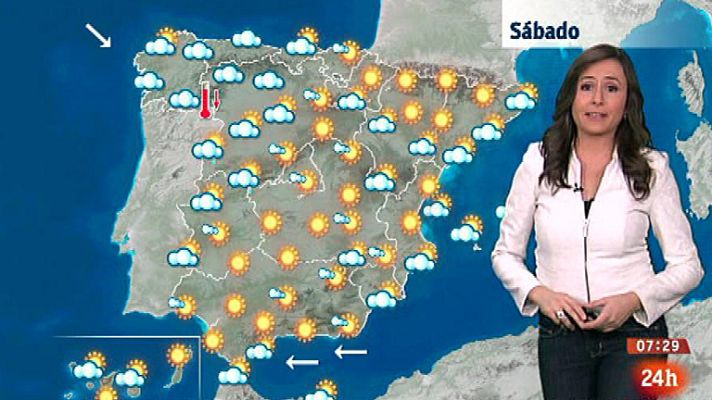 El tiempo - Noviembre se estrena con lluvias en el extremo noroeste peninsular