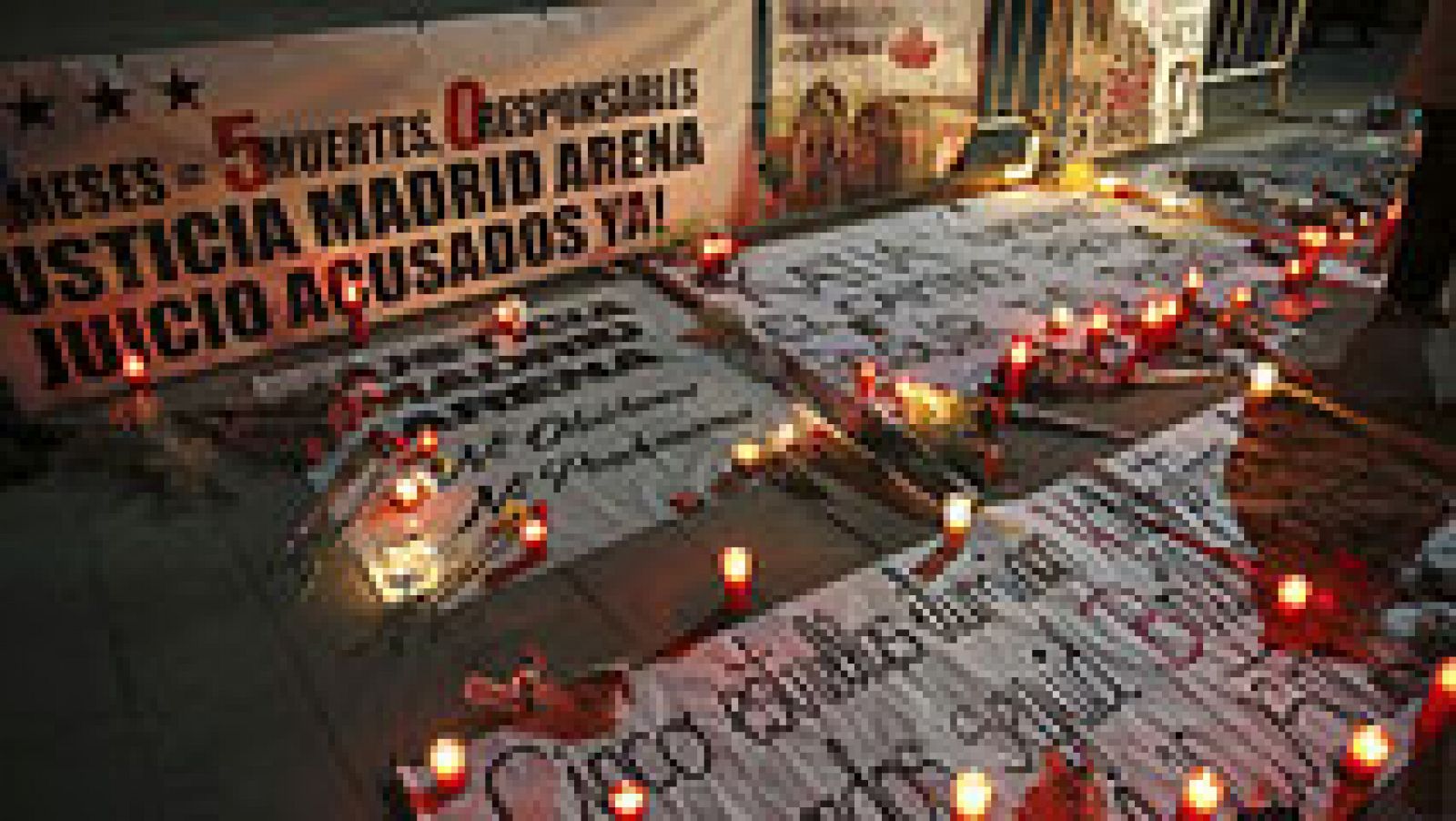 Informativo 24h: Recuerdo a las cinco víctimas del Madrid Arena dos años después | RTVE Play