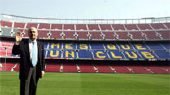Muere Gustau Biosca, defensa del Barça de las 'Cinco Copas', a los 86 años
