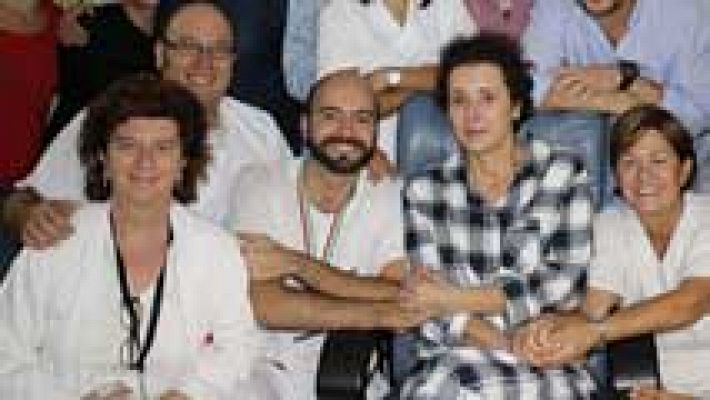 Telediario 1 - Teresa Romero ha salido del aislamiento