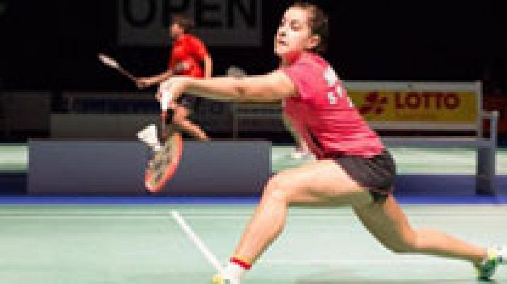 Telediario 1 - Carolina Marín cae en las semifinales del Bitburger Open ante Sun Yu