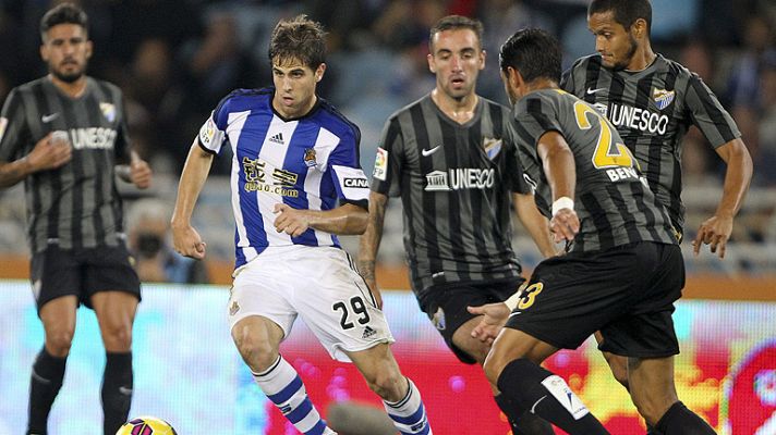 Fútbol - Real Sociedad 0 - Málaga 1