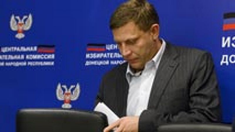 El separatista primer ministro de Donetsk gana las elecciones presidenciales
