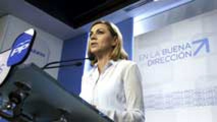 Telediario 1 - PP hace "todo lo que puede" contra la corrupción