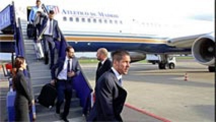 Telediario 1 - El Atlético quiere dar un golpe de autoridad en Suecia