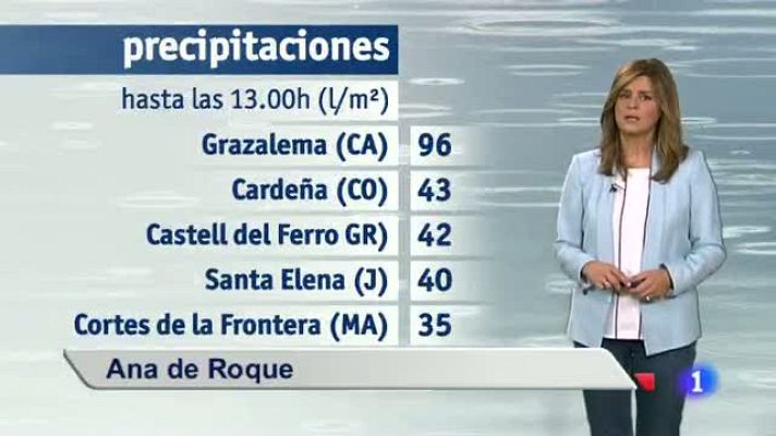 Noticias Andalucía - El tiempo en Andalucia-04/11/14